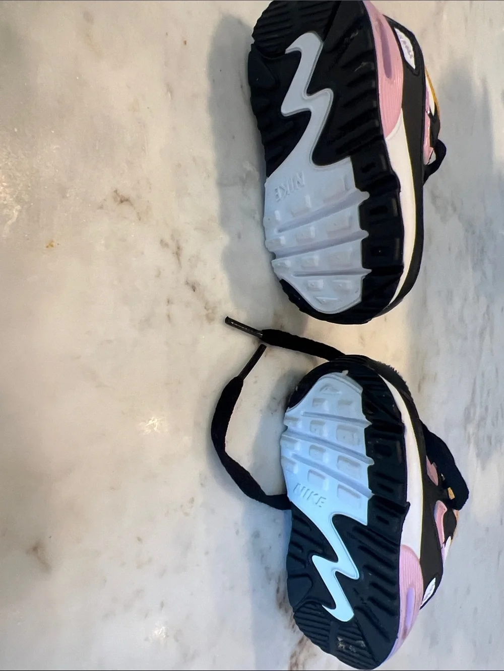 Nike Air Max 90 Toddler Size 3C Sneakers CD6868-007 Kids Shoes EUC